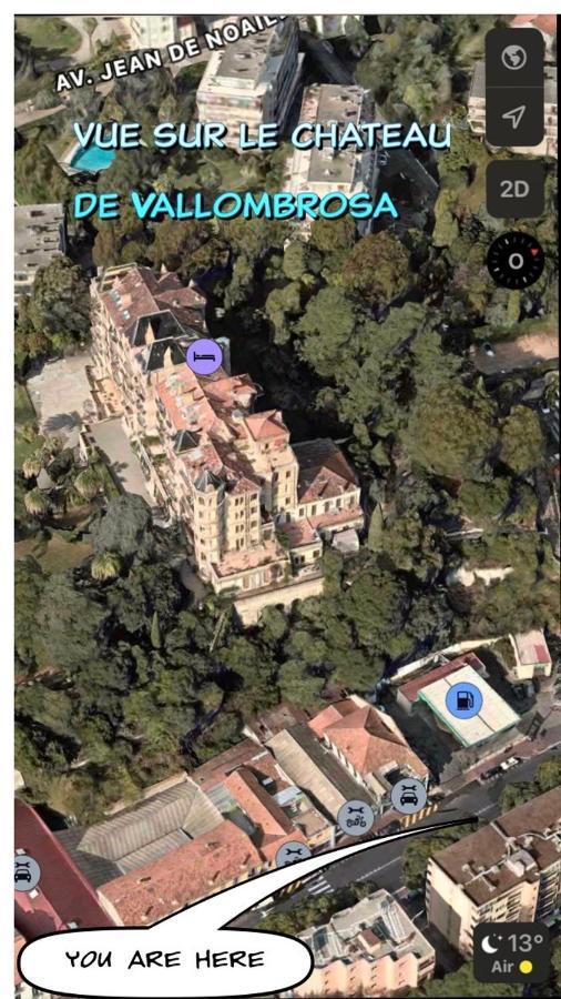 Luxurious Studio In Cannes 450M From Sea With Terrace And Air Conditioning And Private Parking Eksteriør bilde